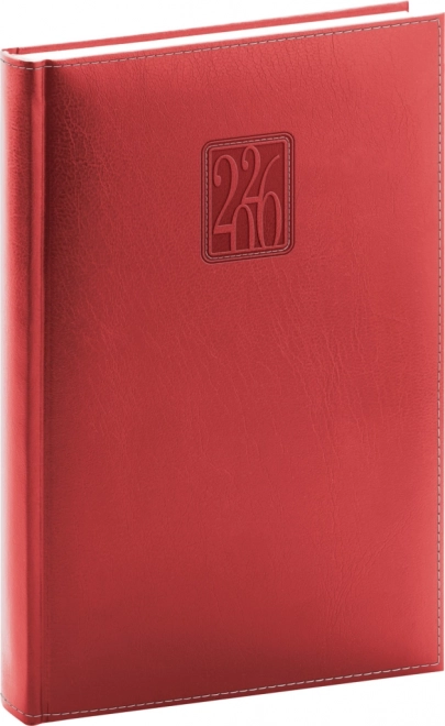 Daily Diary Panama 2026 Red