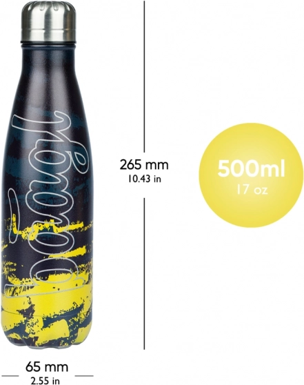 Thermosfles met metalen dop Dune 500 ml van BAAGL