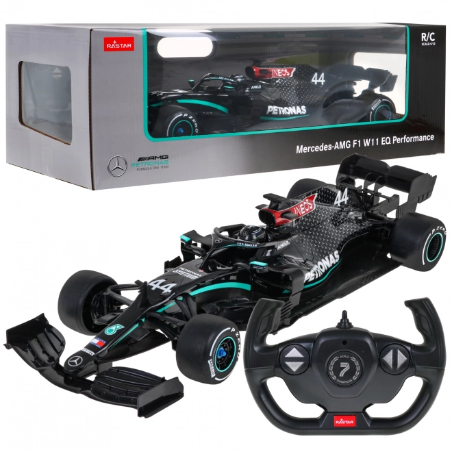 RC model Rastar Formule 1 Mercedes-AMG F1 W11 EQ Prestaties 1:12 op afstandsbediening
