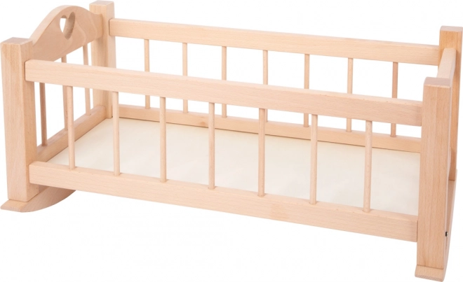 Small Foot Houten Wieg voor Poppen Natuurlijk
