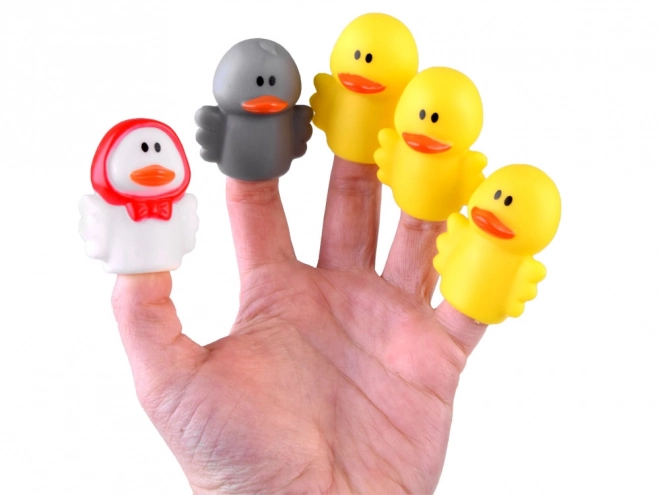 Gummi-Entchen Fingerpuppen Jokomisiada
