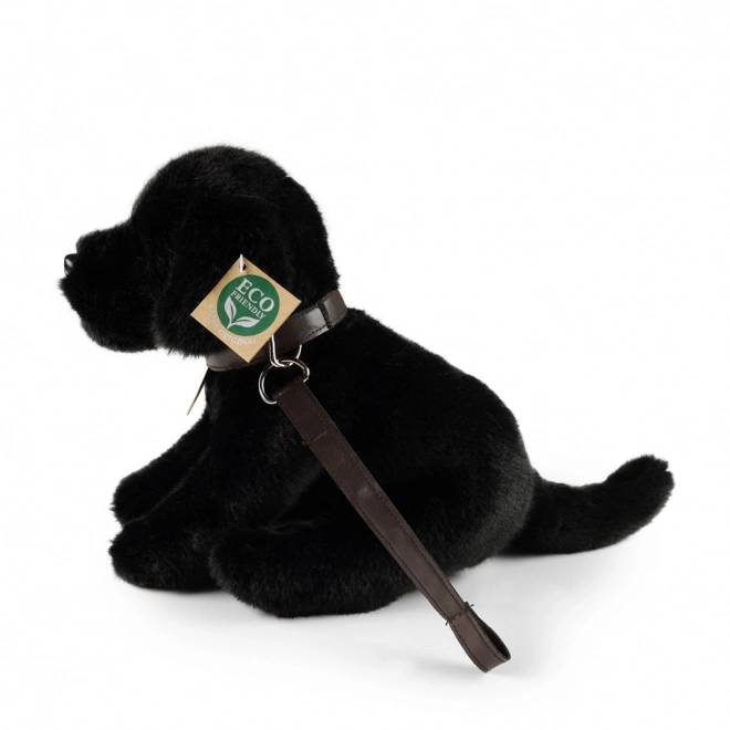 Black Labrador Plush Toy 25cm