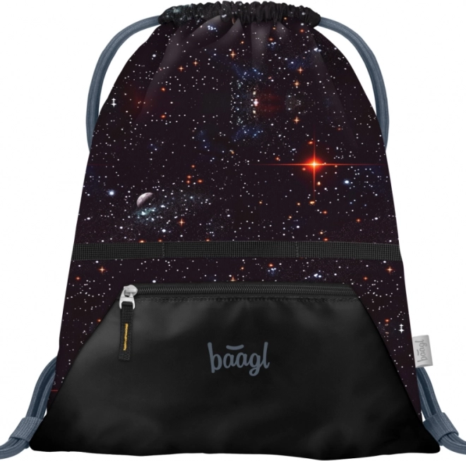 Schoolset BAAGL: Zippy Plus Pixel Space - boekentas, pennenzak, zak