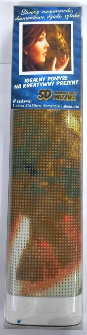 Diamantschilderen Vlinderprinses 30x40cm