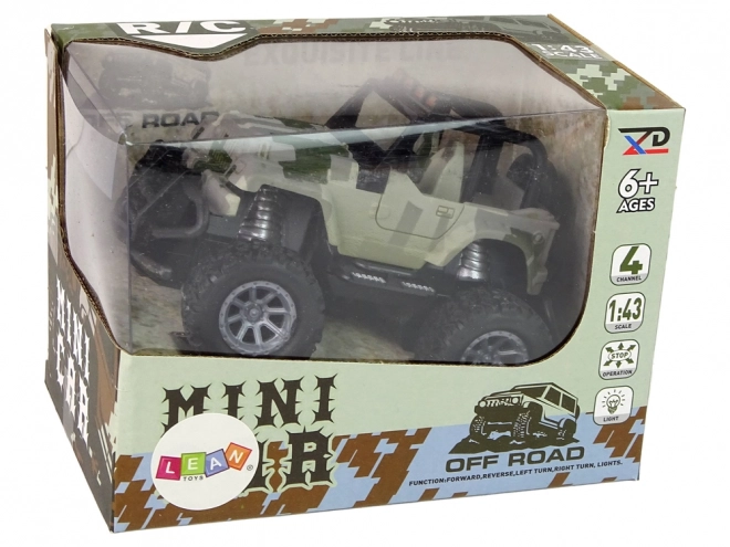 Ferngesteuertes Auto Off-Road 1:43 Tarnung