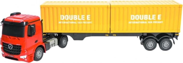 Afneembare oplegger en openende container