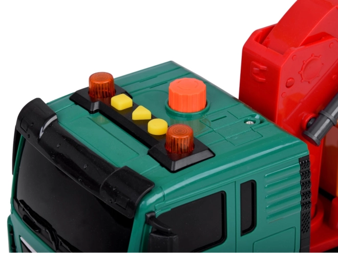 Bildungsspielzeug Müllabfuhr mit Containern Toytar