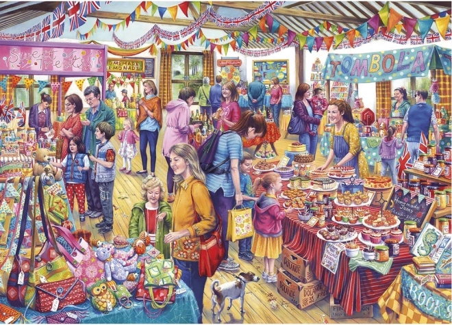 GIBSONS puzzel dorpsloterij – 500 XL stukken