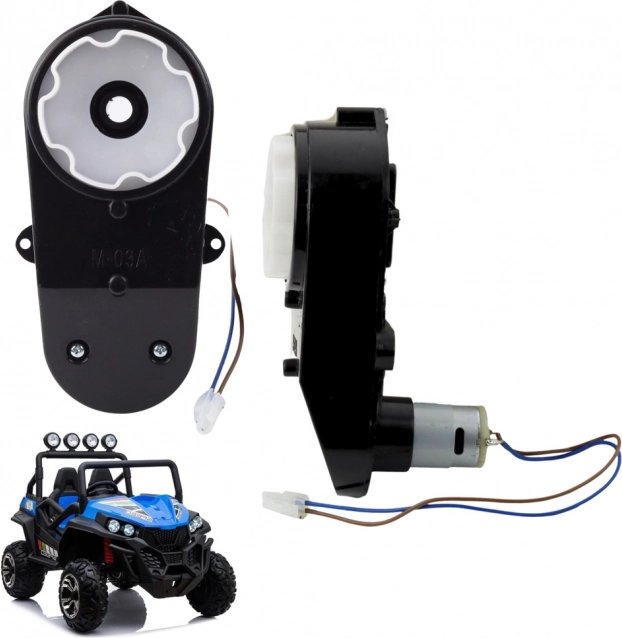 Motor with Gearbox for Electric Vehicles 24V