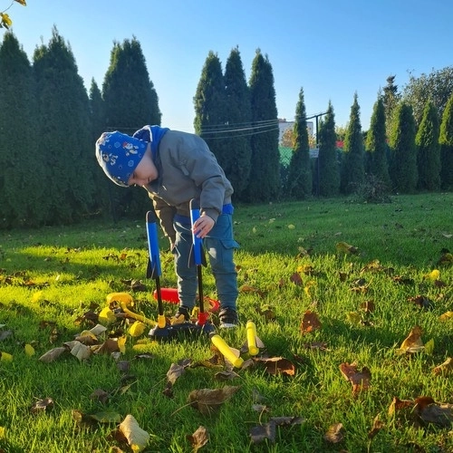 Dubbele raketlanceerder voor kinderen met pomp