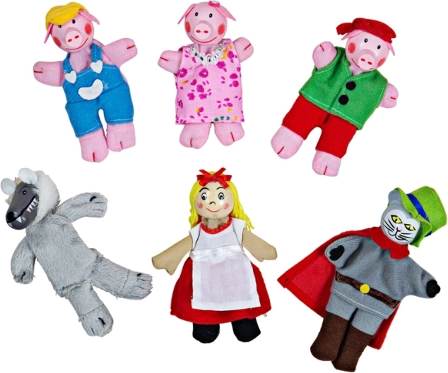 Fingerpuppen Märchenfiguren Bigjigs Toys