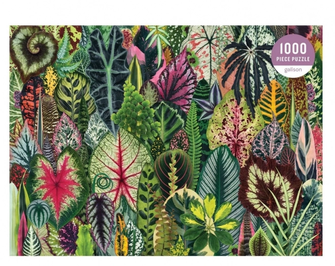 Jungle-puzzel van kamerplanten 1000 stukjes