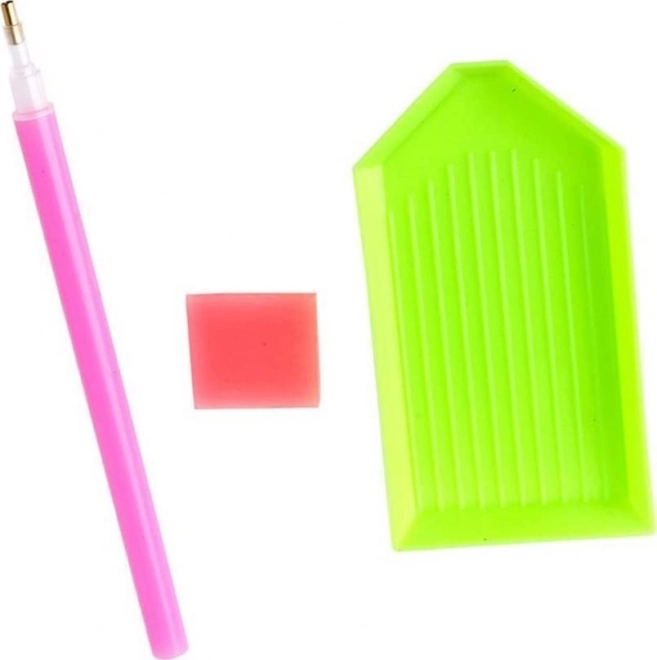 Diamantschilderij Herten op het veld