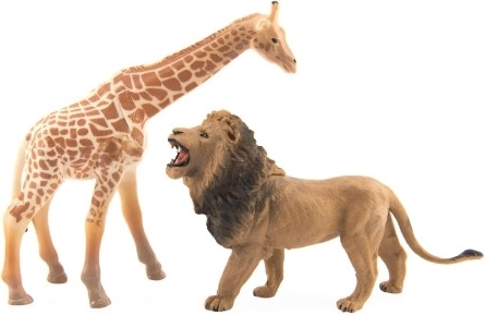 Giraffe en leeuw – favorieten in kinderlijke rollenspellen
