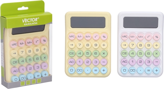 Vector calculator met grote toetsen