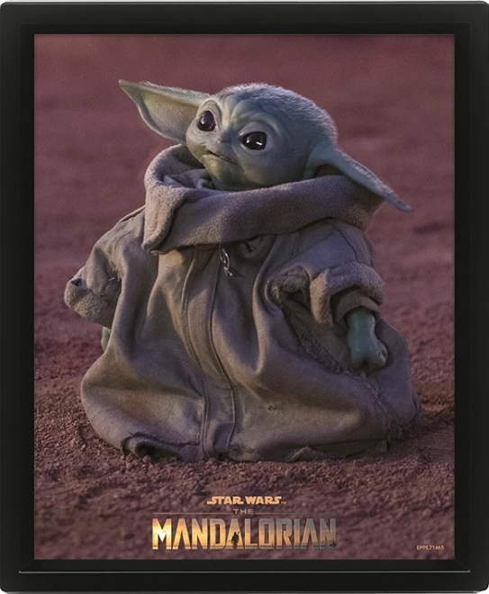 3D Picture MANDALORIAN – Grogu