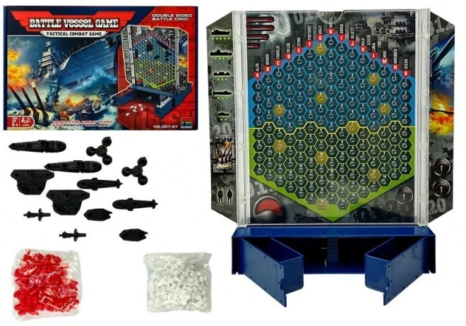 Strategisch spel van oorlogsschepen