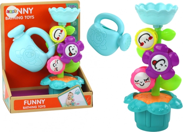 Jouet de bain pour enfants Fleurs et Arrosoir colorés