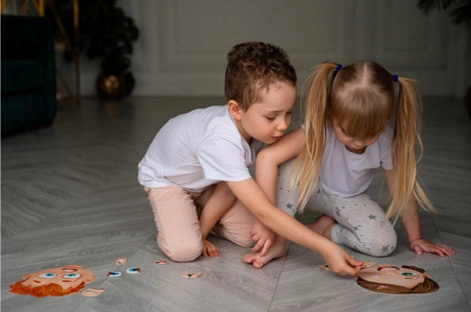 Velcro Puzzels Emoties