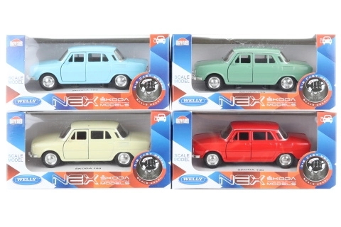 Die-cast Škoda 100 Car Model 1:34