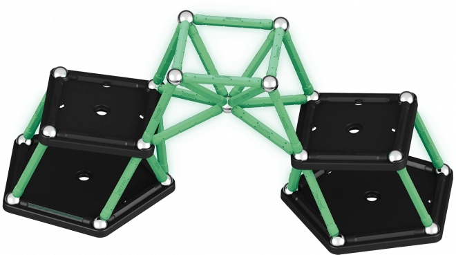Geomag Glow Recycled Magnetic Cubes
