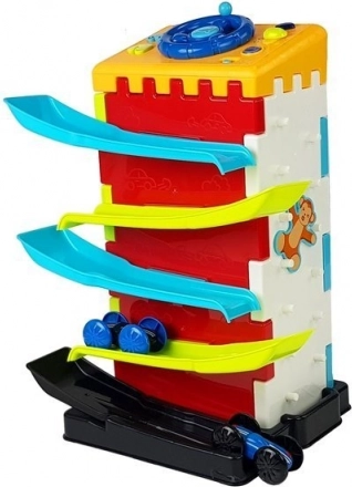 Piste d’obstacles pour petites voitures