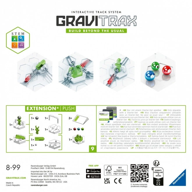 Kit d’extension 3 en 1 pour piste Ravensburger GraviTrax