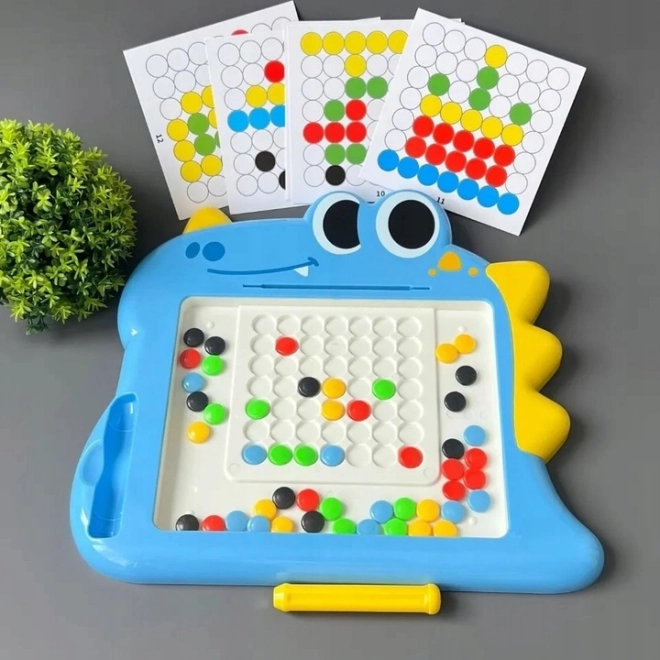 Magnetische tekentafel MagPad Dino van WOOPIE