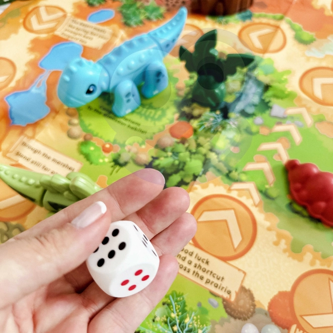 Construction Set Dinosaurs 2-in-1 Board Game