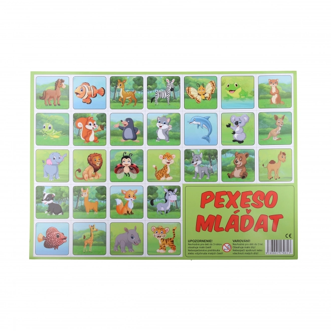 Pexeso Jungtiere