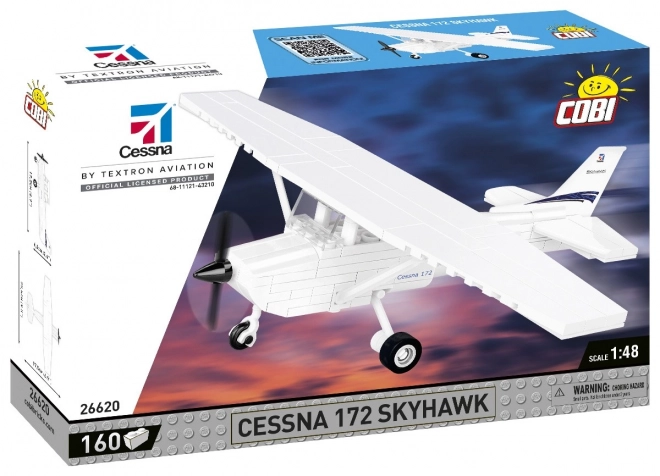 Cobi Bausteineset Cessna 172 Skyhawk 160 Steine weiß