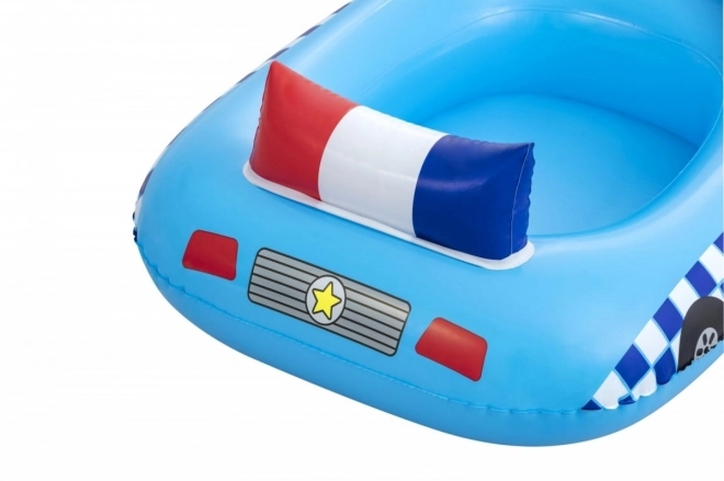 Bateau gonflable voiture de police 97cm x 74cm