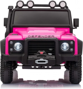 Voiture électrique Land Rover Defender 110 SVX Concept – Rose
