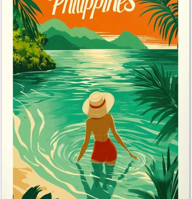 Wandkalender Vintage posters Tropische paradijzen 2026