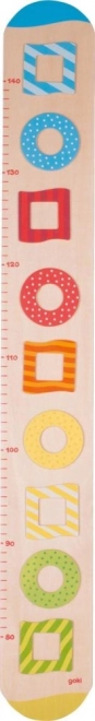 Goki houten groeimeter met fotolijstjes
