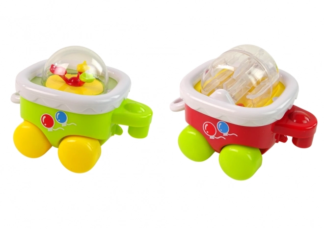 Train éducatif coloré pour tout-petits Lumière Son Locomotive