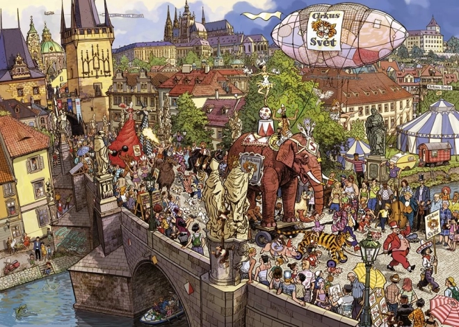 Puzzel Straatoptocht 2000 stukjes