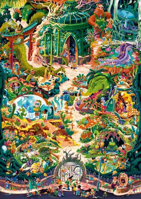 HEYE puzzel botanische tuin 2000 stukjes