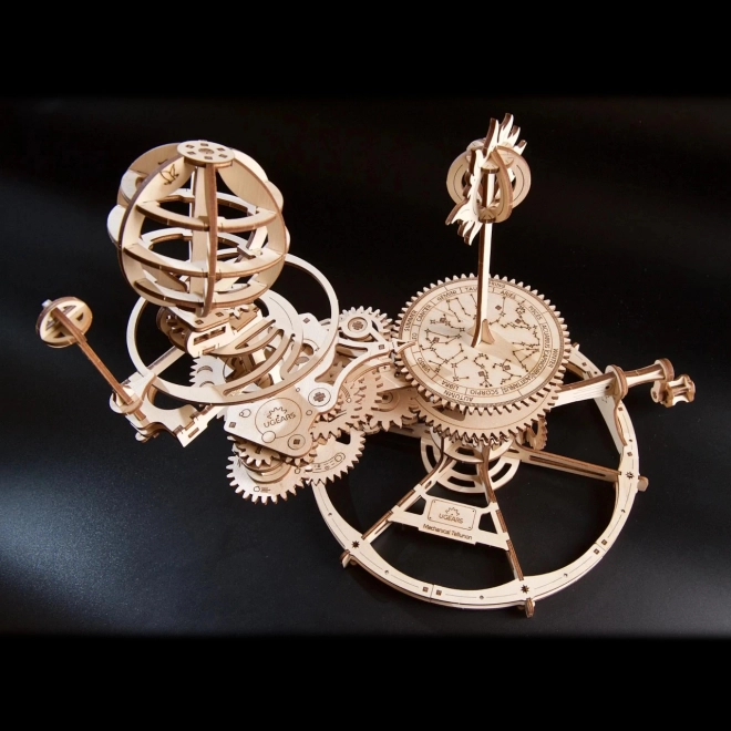 Ugears 3D houten mechanische puzzel Tellurium