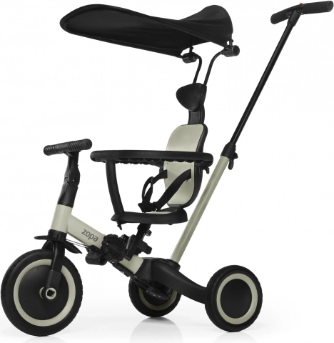 driewieler 6-in-1 met duwstang Zopa Razor Pro – Boss Grey