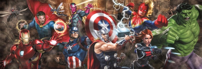 Panorama Puzzle Avengers 1000 Pieces