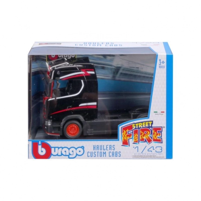 Bburago 1:43 Transporteurs Cabines Personnalisées Scania 770S – Gris