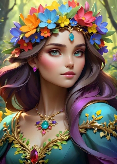 Puzzle Humeur Printanière 500 pièces