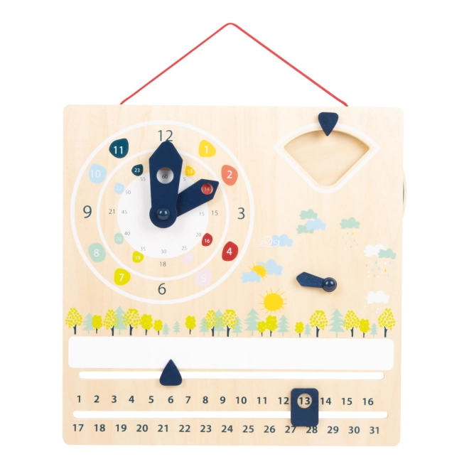 All-in-one: time, weather and date