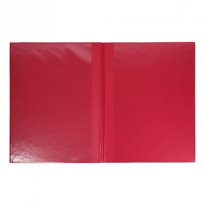 Kaft voor klasboek A4 venster - rood Classic