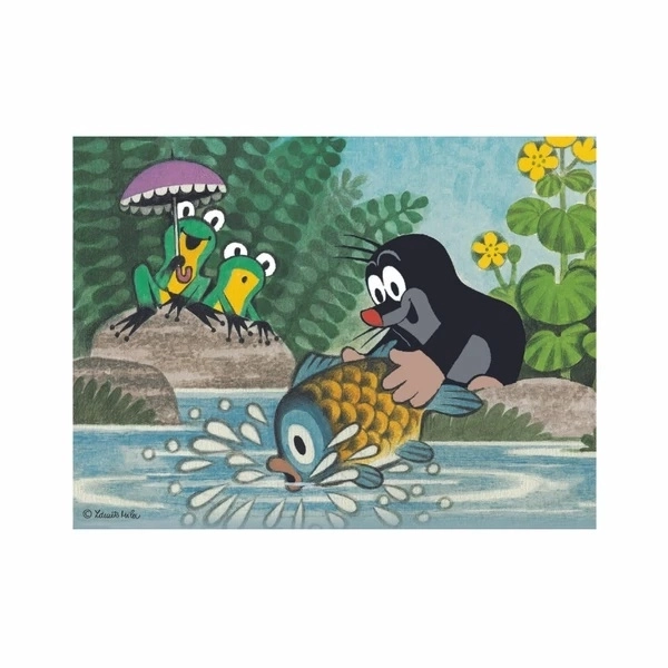 Krtek And Animals Wooden Blocks