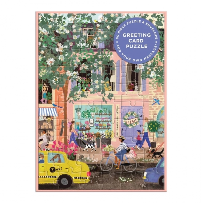 Puzzle Greeting from Tomorrow 60 Pieces