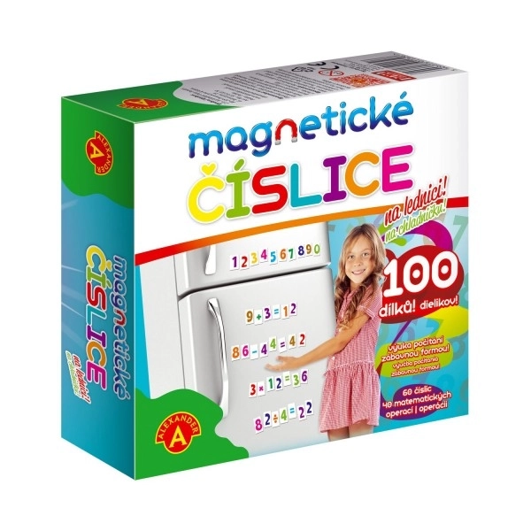 Chiffres magnétiques pour réfrigérateur