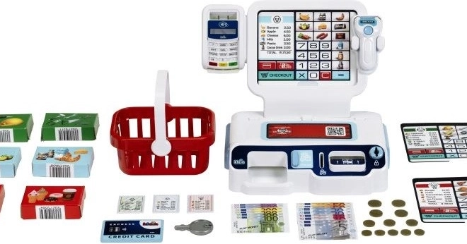 Self-Service Kids’ Cash Register with App and Accessories