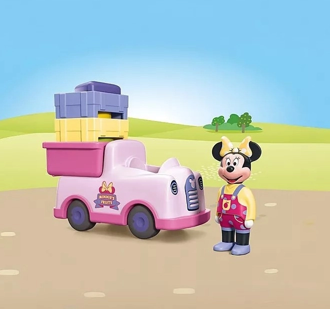 Set van figuren JUNIOR & Disney Mickey Mouse en fruit sorteerder